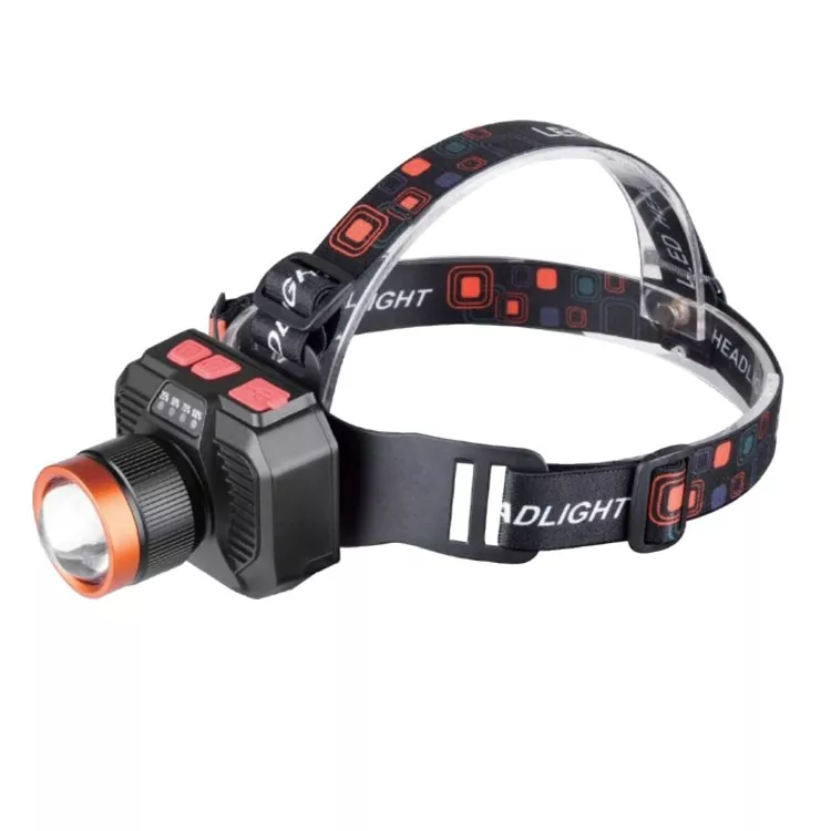 20W White Laser Headlamp Rechargeable Dual 18650 na Baterya