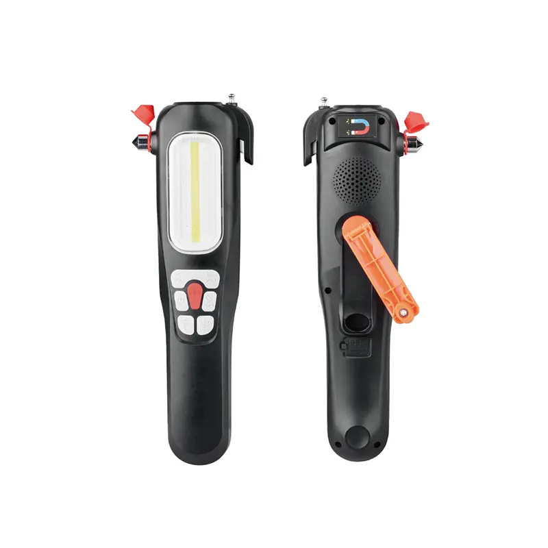 7-in-1 Multifunctional Car Emergency Work Light na may Escape Hammer