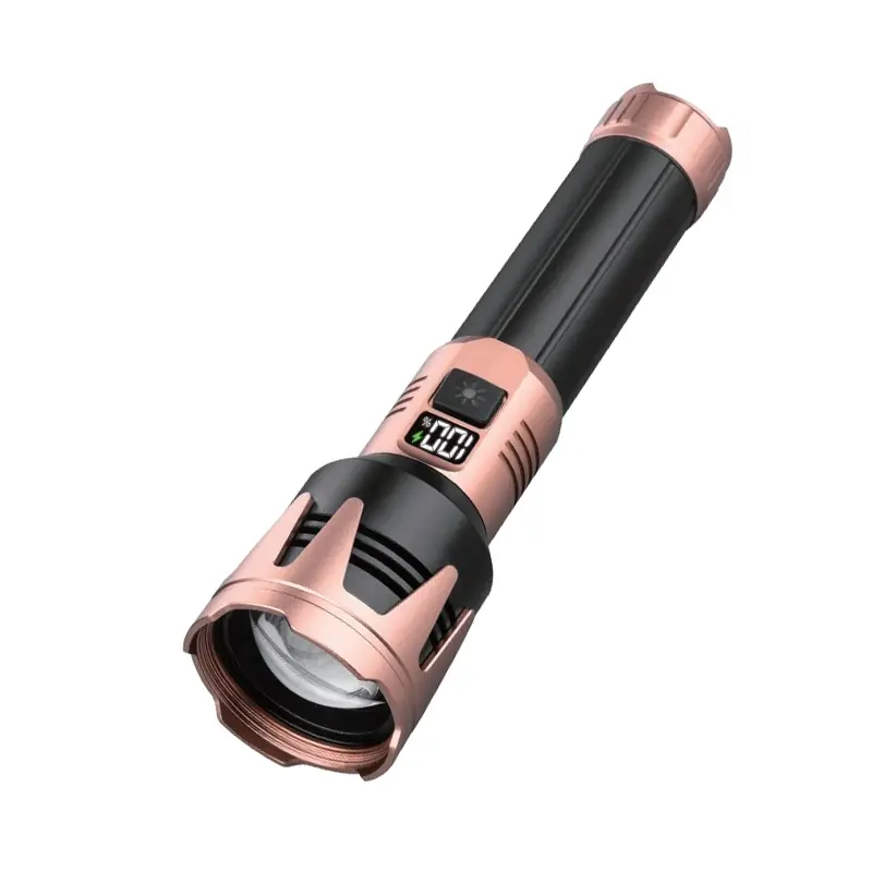 High Power Rechargeable LED Flashlight