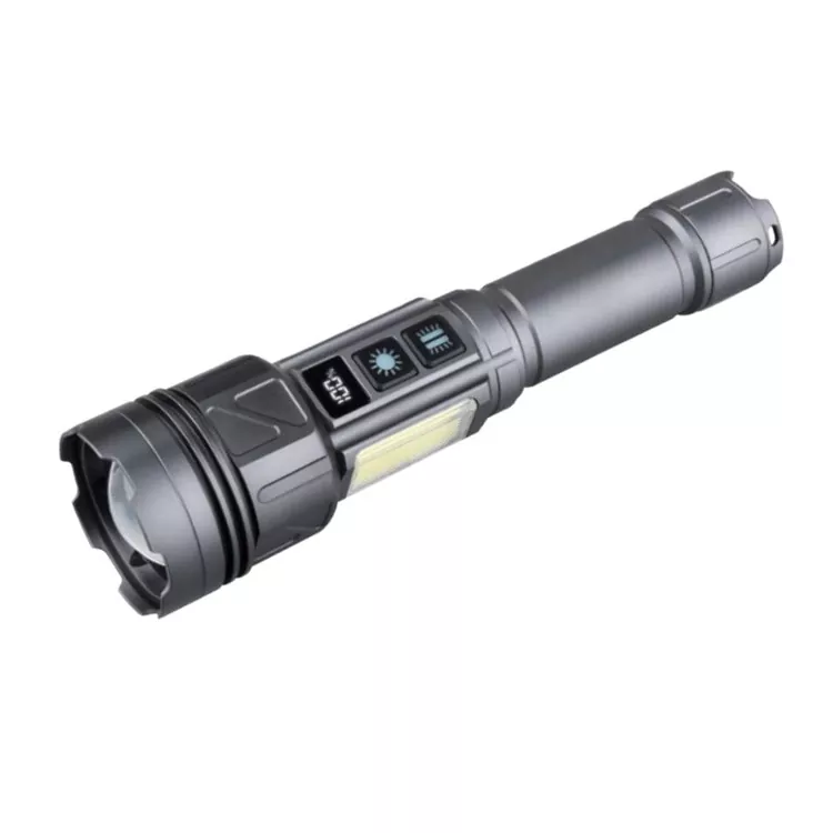 Portable LED Flashlight Rechargeable para sa Emergency sa Bahay