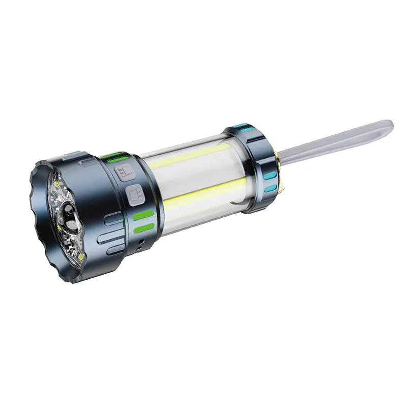 Rechargeable Multifunctional Flashlight na may USB Output